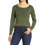Loveappella Twist Back Top_OLIVE