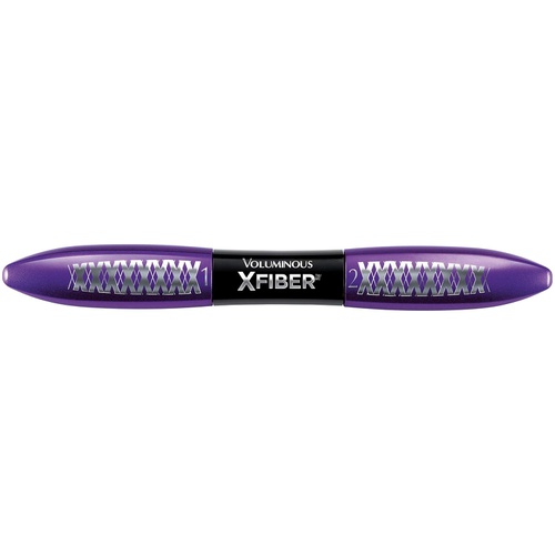  LOreal Paris Voluminous X Fiber Washable Mascara, Blackest Black, 1 Tube