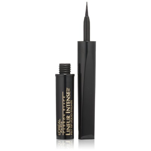  LOreal Paris Lineur Intense Felt Tip Liquid Eyeliner, Carbon Black, 0.05 fl; oz.