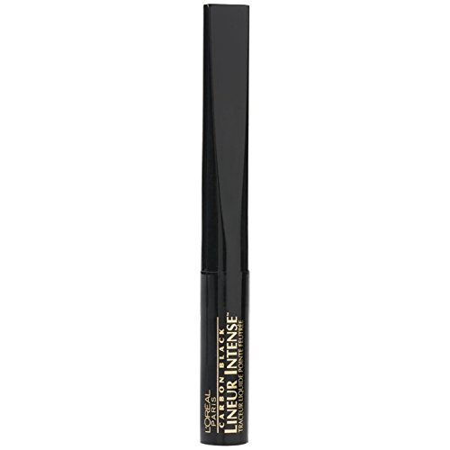  LOreal Paris Lineur Intense Felt Tip Liquid Eyeliner, Carbon Black, 0.05 fl; oz.