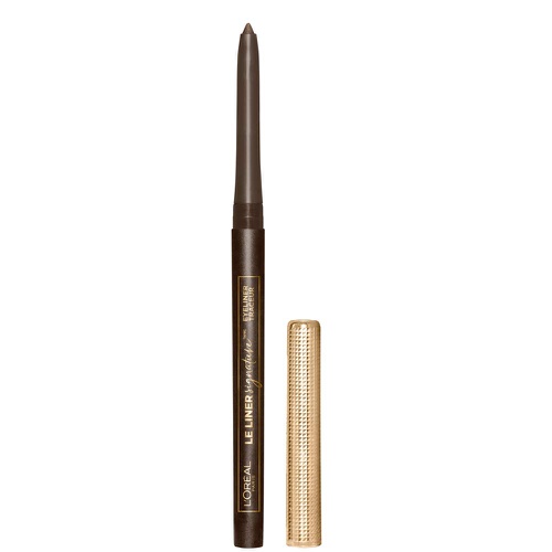  LOreal Paris Makeup Le Liner Signature Mechanical Eyeliner, Easy-Glide, Smudge Resistant, Bold Color, Long Lasting, Waterproof Eyeliner, Brown Denim, 0.011 oz., 1 count