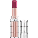 LOreal Paris Makeup Colour Riche Plump and Shine Lipstick, for Glossy, Radiant, Visibly Fuller Lips with an All-Day Moisturized Feel, Wild Fig Plump, 0.1 oz.