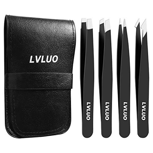  LVLUO Eyebrow Tweeaers (BLACK)