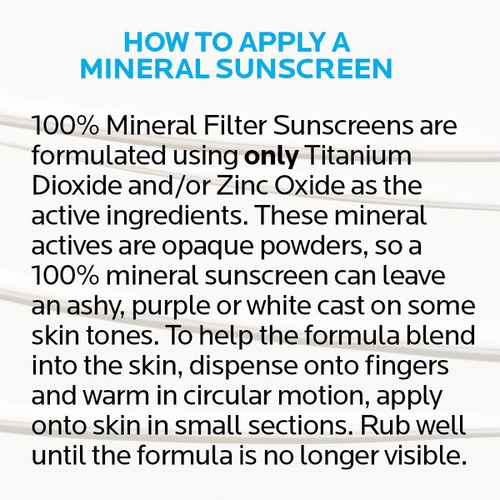  La Roche-Posay Anthelios 100% Mineral Sunscreen Moisturizer with Hyaluronic Acid, Broad Spectrum SPF 30 Face Sunscreen with Zinc Oxide & Titanium Dioxide, 1.7 fl. oz.