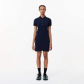 Lacoste Womens Stretch Cotton Pique Polo Dress