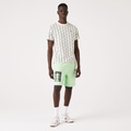 Mens Lacoste LIVE Heritage Print Cotton Fleece Shorts