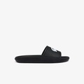 Lacoste Mens Croco Water-repellent Synthetic Slides