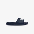 Lacoste Mens Croco Dualiste Synthetic Slides