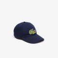 Lacoste Unisex Adjustable Organic Cotton Twill Cap