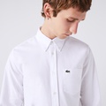 Lacoste Mens Regular Fit Oxford Cotton Shirt