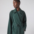 Lacoste Womens Oversized Trench Coat