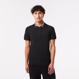 Lacoste Mens Branded Slim Fit Stretch Pique Polo