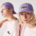 Lacoste Unisex Adjustable Organic Cotton Twill Cap