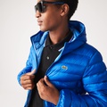 Lacoste Mens Quilted Hooded Jacket