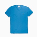 Lacoste Mens V-Neck Pima Cotton Jersey T-Shirt