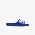 Lacoste Mens Croco 2.0 Synthetic Logo Strap Slides