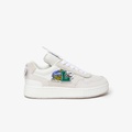 Mens Lacoste Ace Clip Leather Sneakers