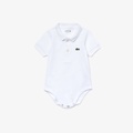 Lacoste Baby Organic Cotton Pique Onesie Box Set