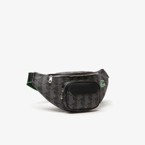 라코스테 Lacoste Menu2019s The Blend Monogram Print Belt Bag