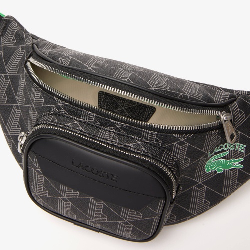 라코스테 Lacoste Menu2019s The Blend Monogram Print Belt Bag