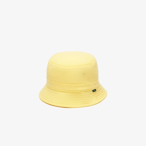 라코스테 Lacoste Unisex Organic Cotton Bucket Hat