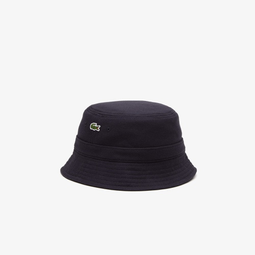 라코스테 Lacoste Unisex Organic Cotton Bucket Hat