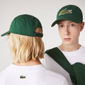 Lacoste Unisex Adjustable Organic Cotton Twill Cap