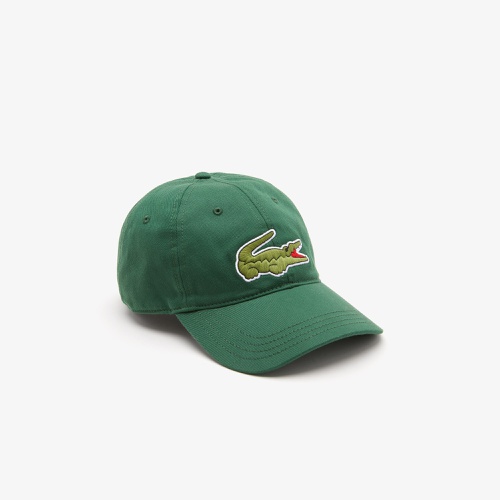 라코스테 Lacoste Unisex Adjustable Organic Cotton Twill Cap