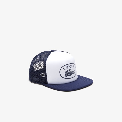 라코스테 Lacoste Unisex Mesh And Neoprene Cap