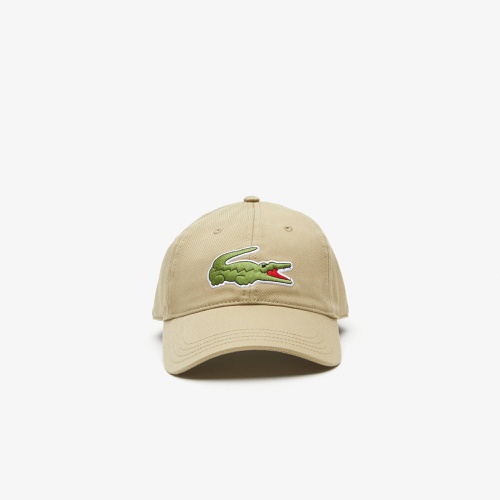 라코스테 Lacoste Unisex Adjustable Organic Cotton Twill Cap