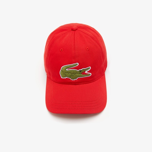 라코스테 Lacoste Unisex Adjustable Organic Cotton Twill Cap