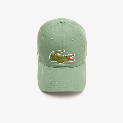 라코스테 Lacoste Unisex Adjustable Organic Cotton Twill Cap