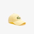 Lacoste Unisex Adjustable Organic Cotton Twill Cap