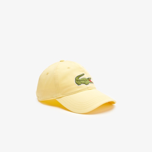 라코스테 Lacoste Unisex Adjustable Organic Cotton Twill Cap