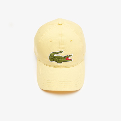 라코스테 Lacoste Unisex Adjustable Organic Cotton Twill Cap