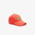 Lacoste Unisex Adjustable Organic Cotton Twill Cap