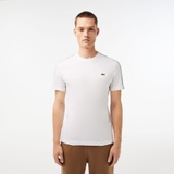 Lacoste Menu2019s Regular Fit Logo Stripe T-Shirt