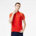 Lacoste Menu2019s Tennis Recycled Polyester Polo with Ultra-Dry Technology