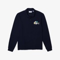 Lacoste Mens Crocodile Comic Badge Polo