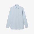 Lacoste Mens Slim Fit Check Stretch Poplin Shirt