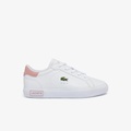 Lacoste Childrens Powercourt Synthetic Sneakers