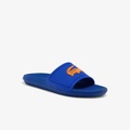 Lacoste Mens Croco Rubber Slides