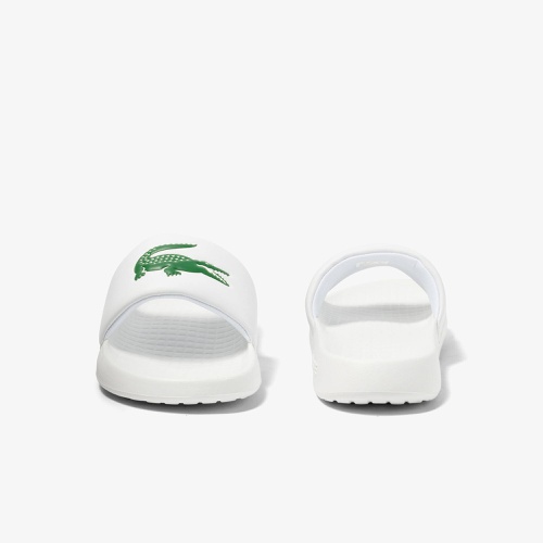 라코스테 Lacoste Mens Croco 1.0 Synthetic Slides