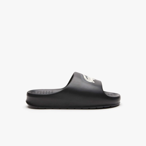 라코스테 Lacoste Mens Serve Slide 2.0 Evo Synthetic Colorblock Slides