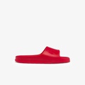 Lacoste Mens Croco 2.0 Synthetic Logo Slides