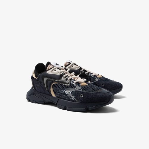 라코스테 Lacoste Mens L003 Neo Textile Sneakers