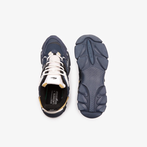 라코스테 Lacoste Mens L003 Neo Textile Sneakers