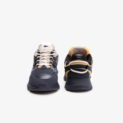 라코스테 Lacoste Mens L003 Neo Textile Sneakers