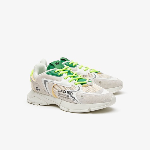 라코스테 Lacoste Mens L003 Neo Textile Sneakers