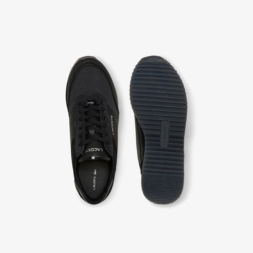 라코스테 Lacoste Mens Partner Luxe Textile Sneakers